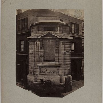 Fontaine publique des Haudriettes