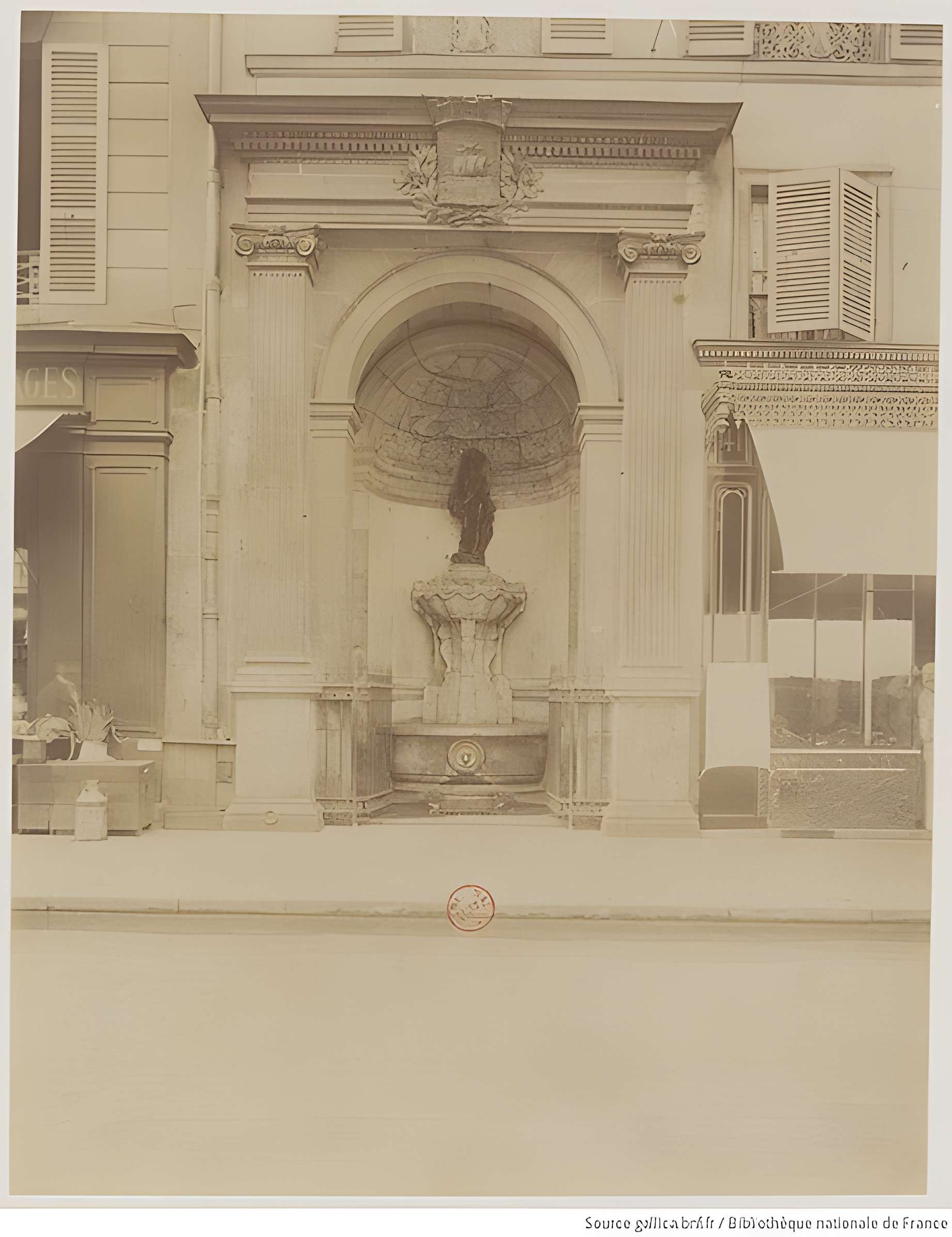 Fontaine publique des Haudriettes