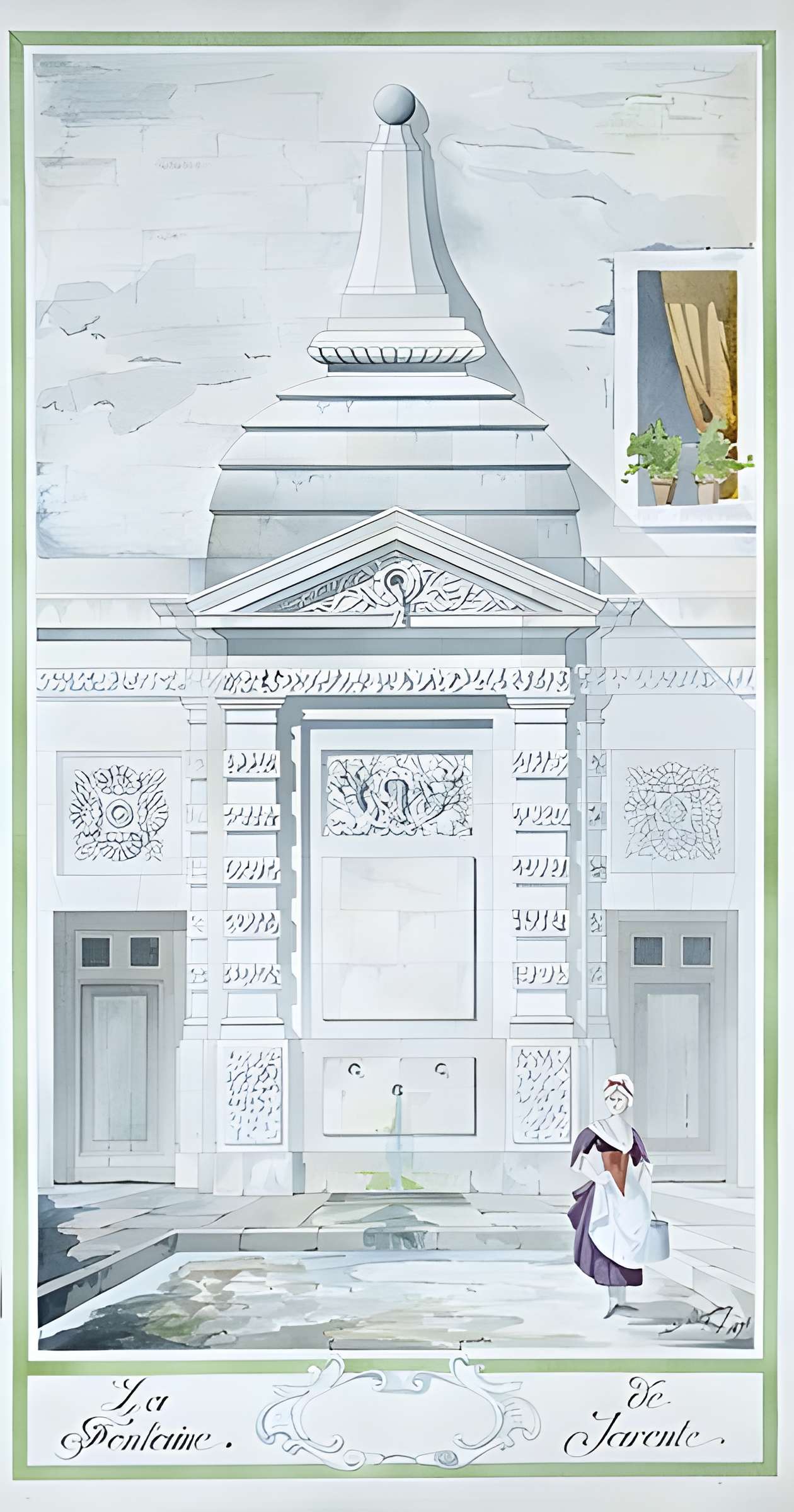 Fontaine de Jarente à Paris