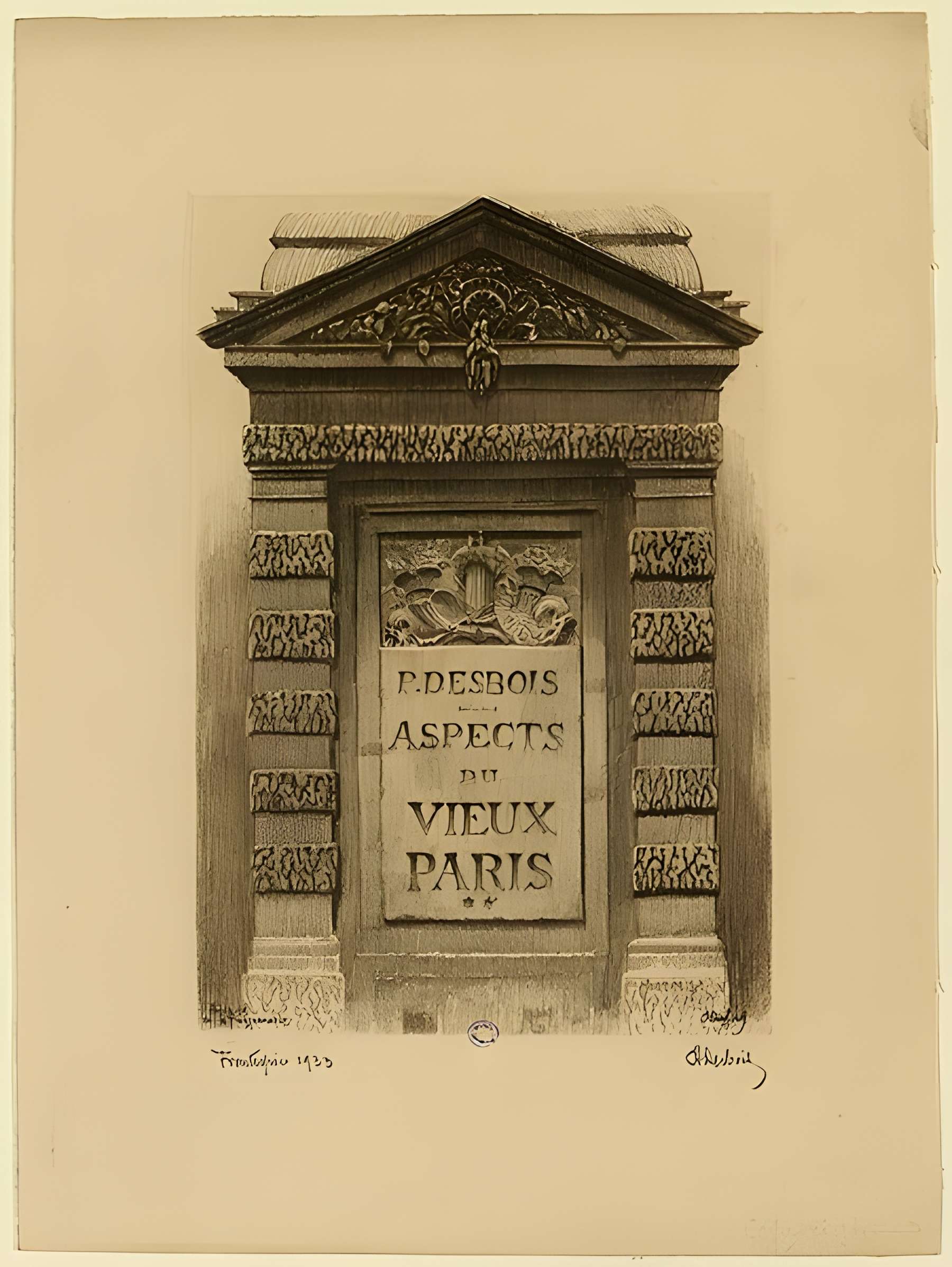 Fontaine de Jarente à Paris