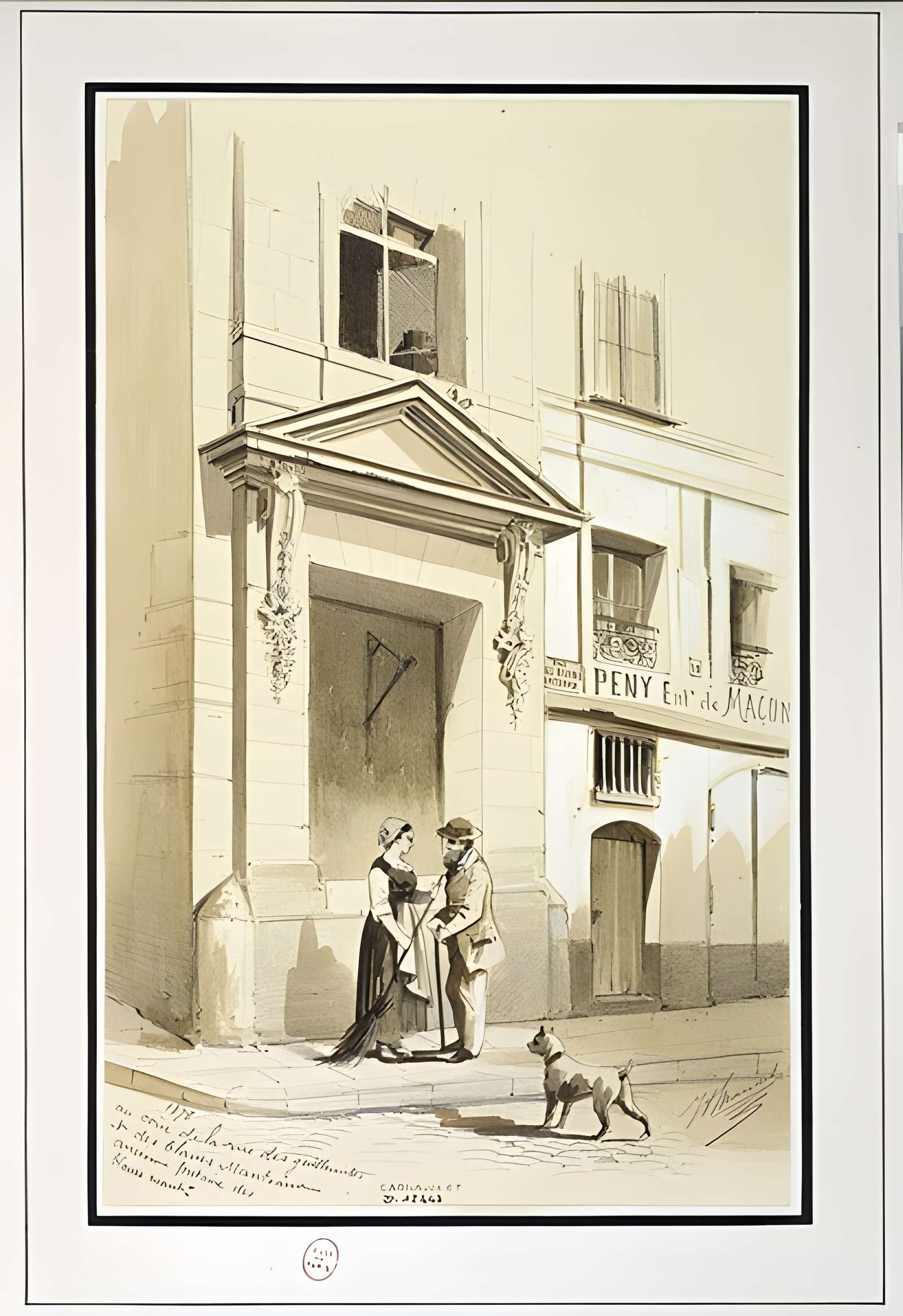 Fontaine des Guillemites à Paris
