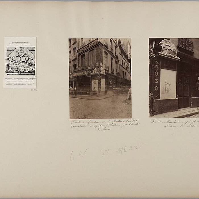 Photo de Fontaine Maubuée à Paris