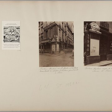Fontaine Maubuée à Paris