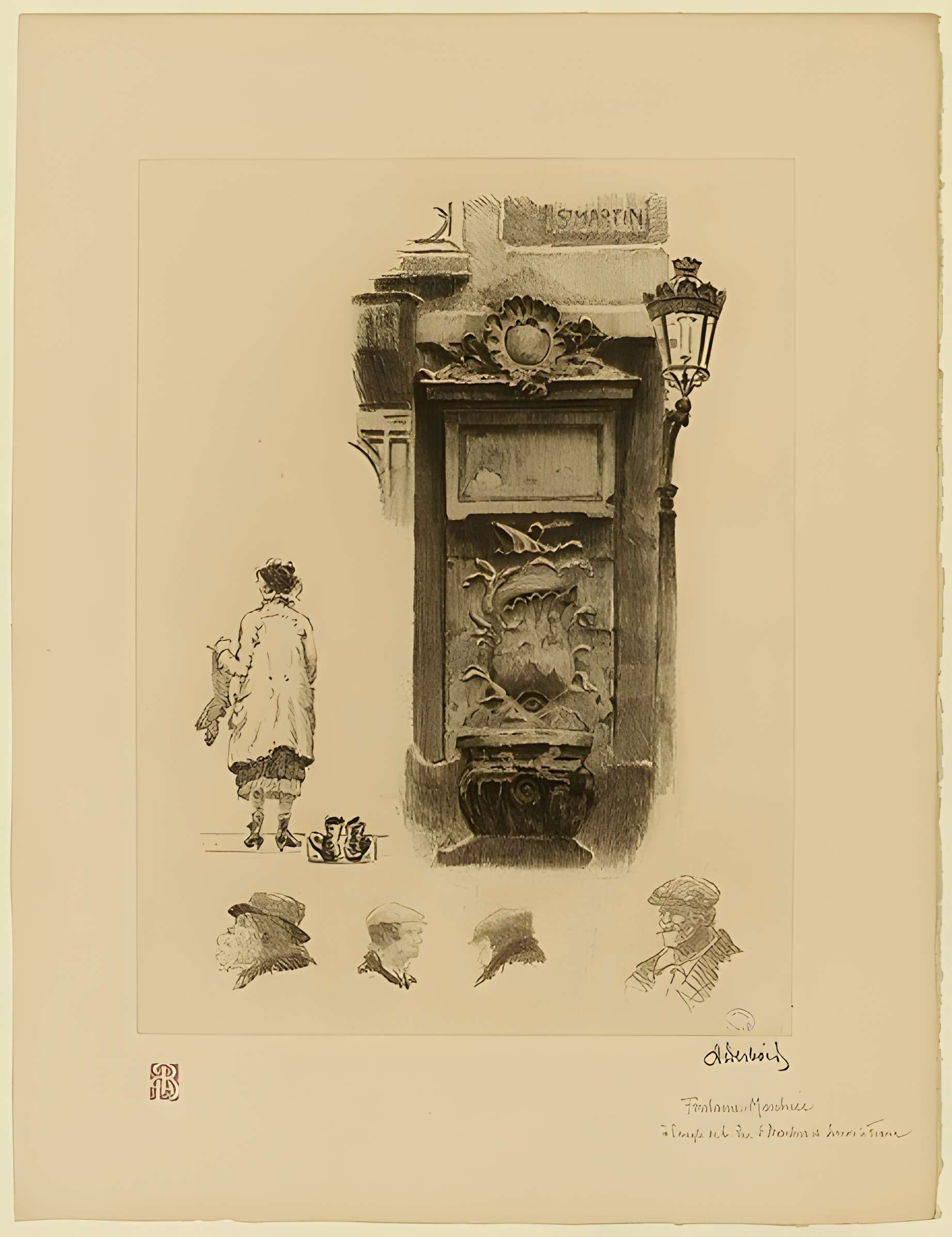 Fontaine Maubuée à Paris