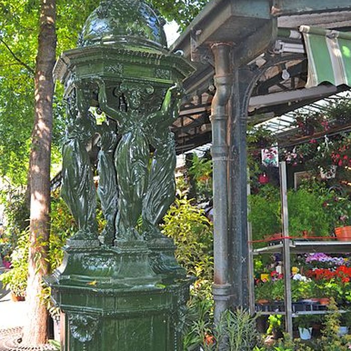 Photo de Fontaines Wallace de la place Louis-Lépine à Paris