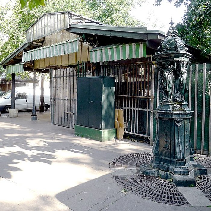 Photo de Fontaines Wallace de la place Louis-Lépine à Paris