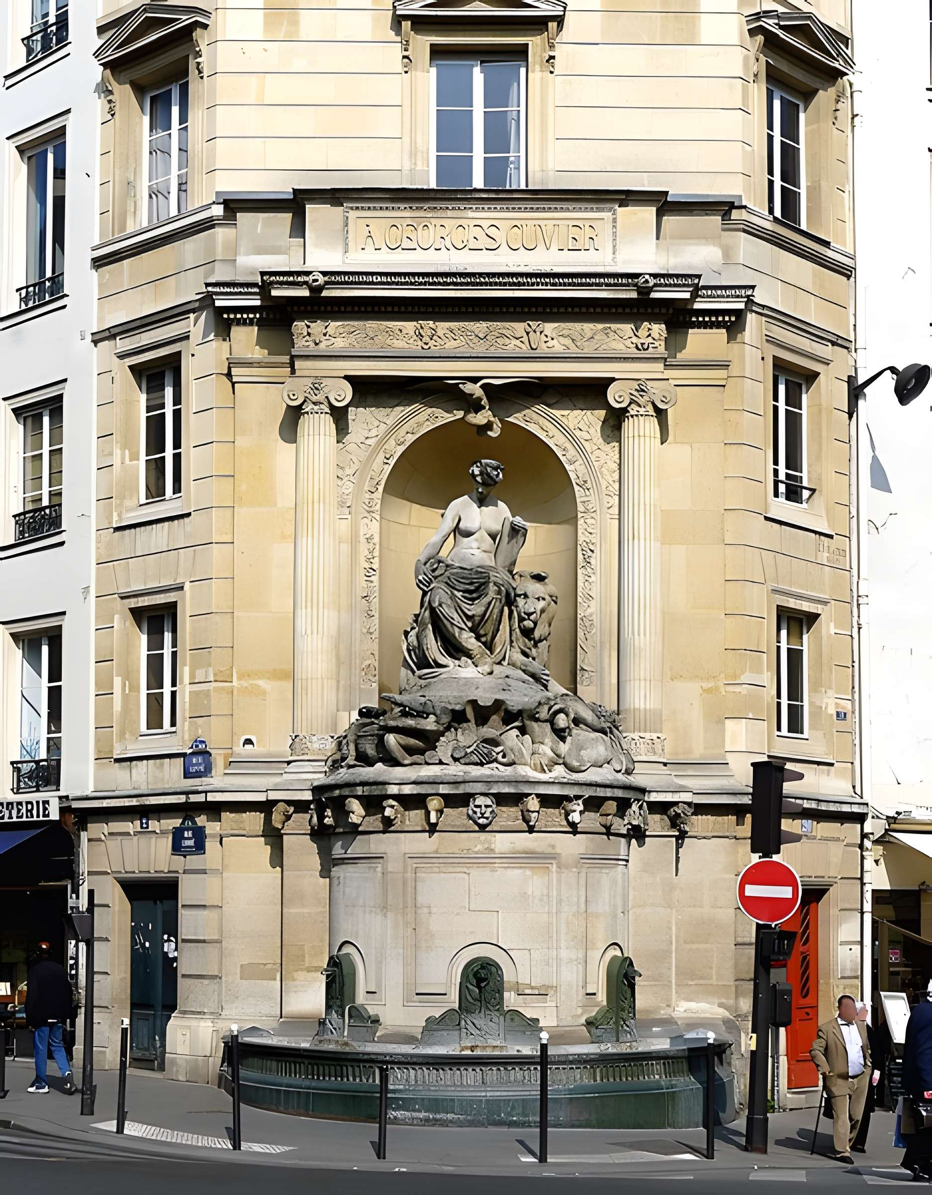 Fontaine Cuvier à Paris