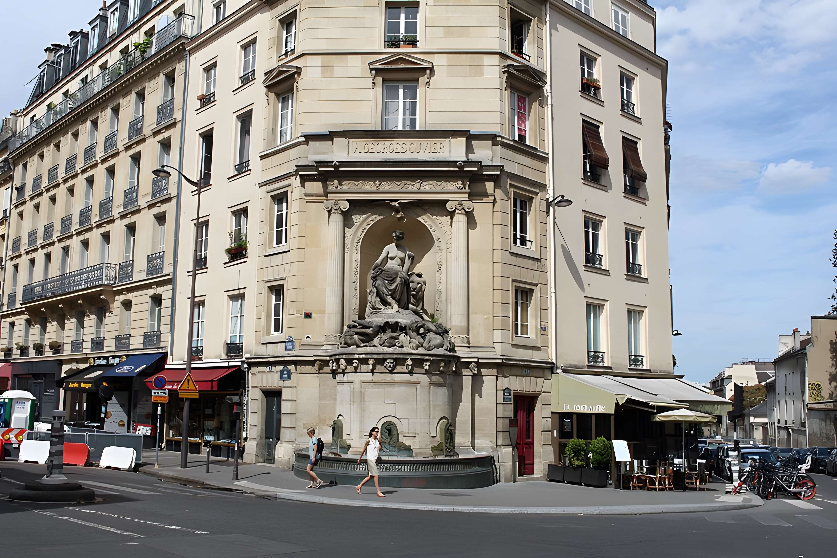 Fontaine Cuvier à Paris