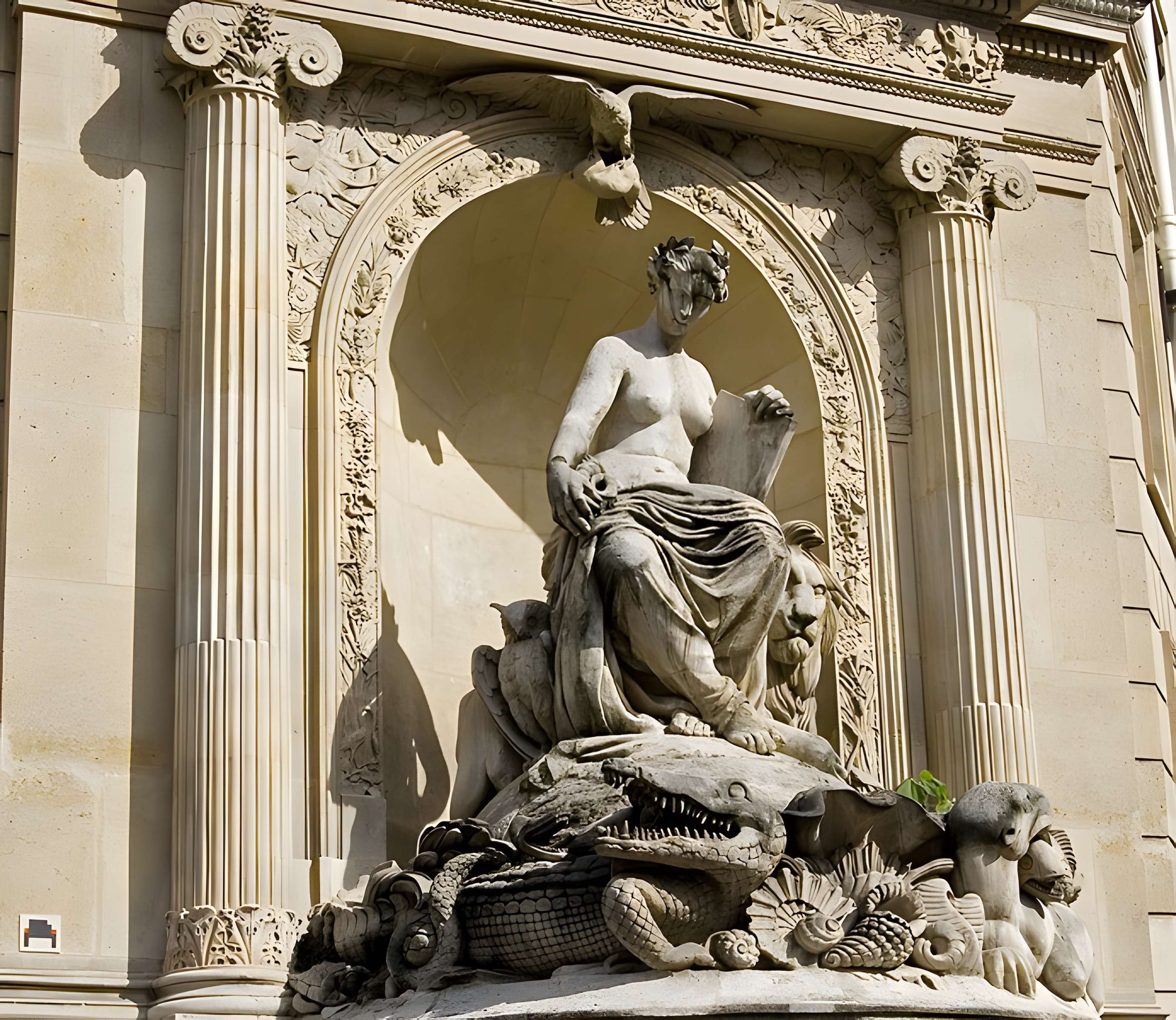 Fontaine Cuvier à Paris