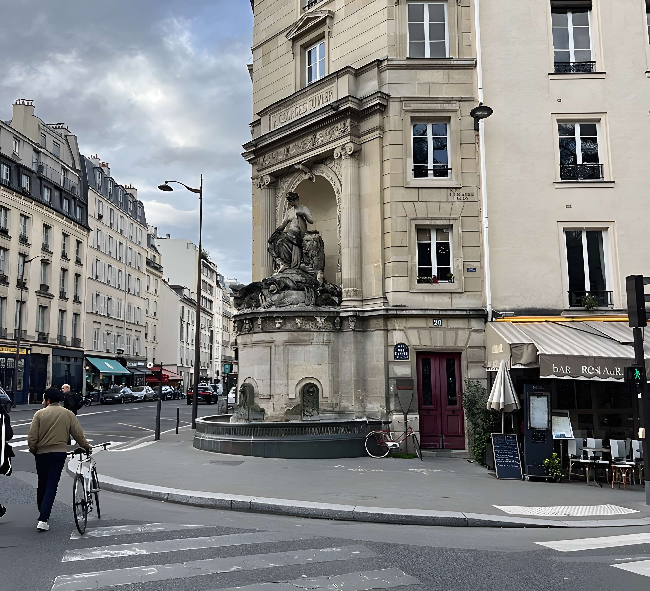 Fontaine Cuvier à Paris