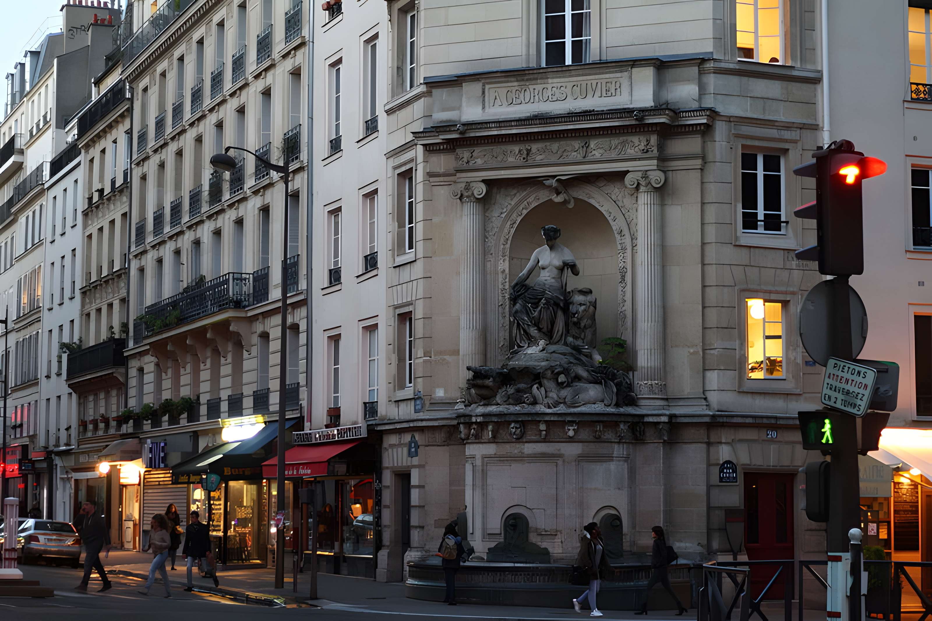 Fontaine Cuvier à Paris