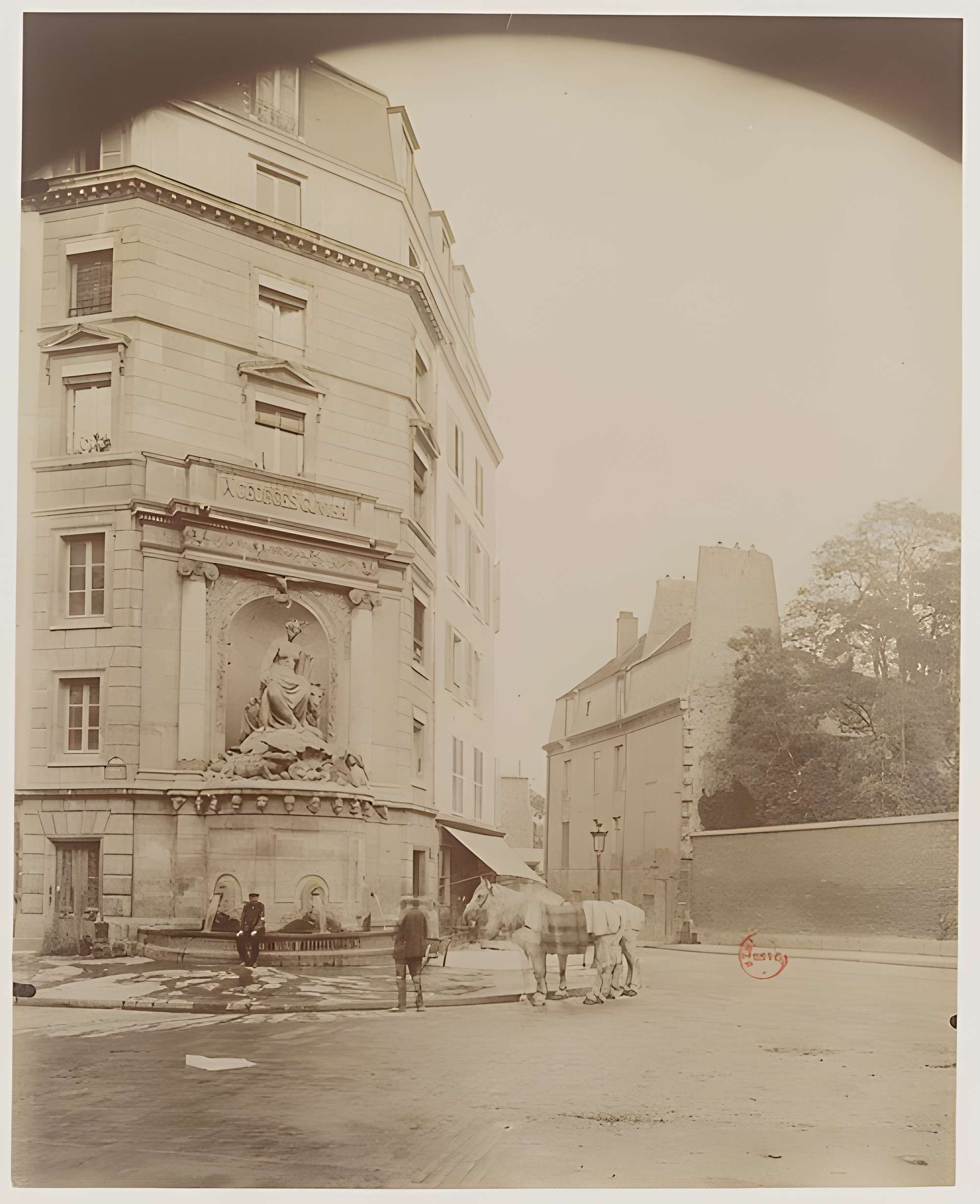 Fontaine Cuvier à Paris