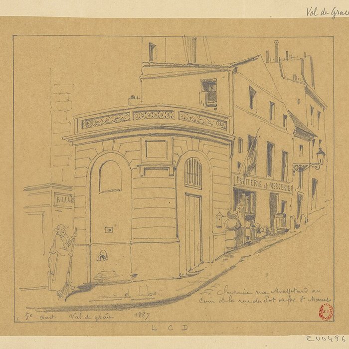 Photo de Fontaine du Pot-de-Fer à Paris