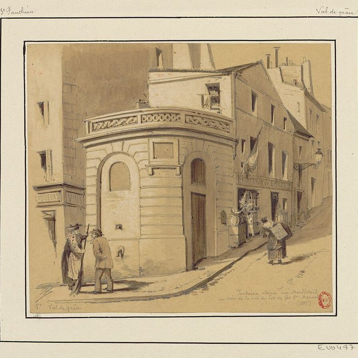 Photo de Fontaine du Pot-de-Fer à Paris