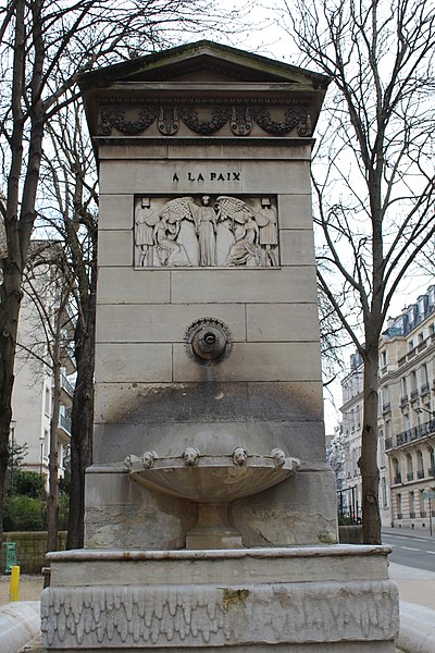 Fontaine de la Paix à Paris