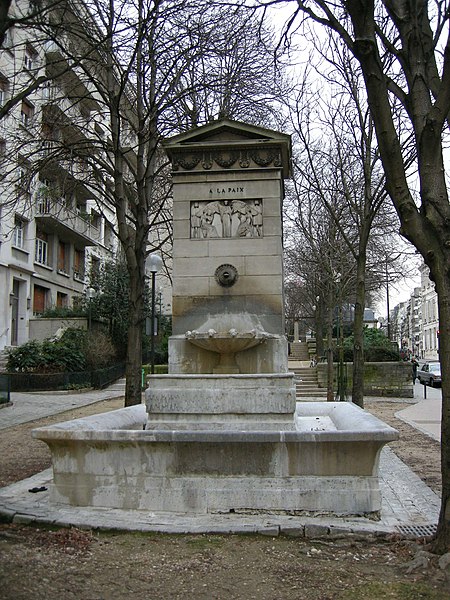 Fontaine de la Paix à Paris
