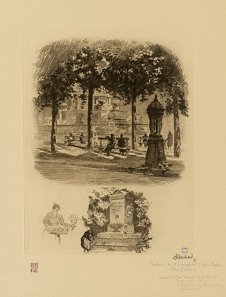 Fontaine de la Paix à Paris