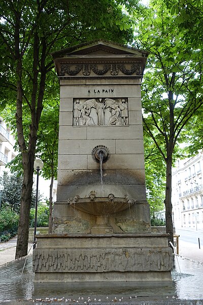 Fontaine de la Paix à Paris