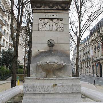Fontaine de la Paix à Paris