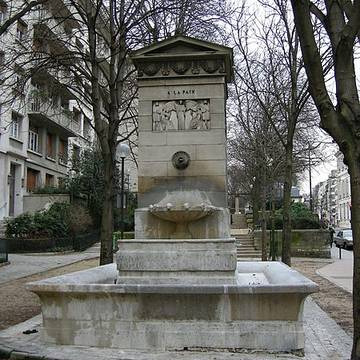 Fontaine de la Paix à Paris