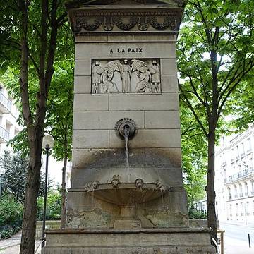 Fontaine de la Paix à Paris