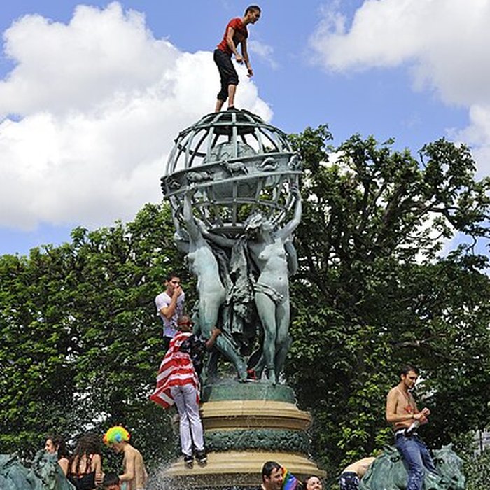 Photo de Fontaine des Quatre-Parties-du-Monde