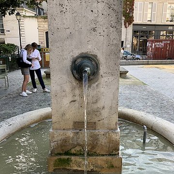 Fontaine du Marché-aux-Carmes à Paris