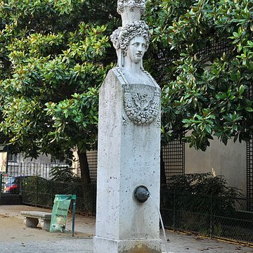 Fontaine du Marché-aux-Carmes à Paris
