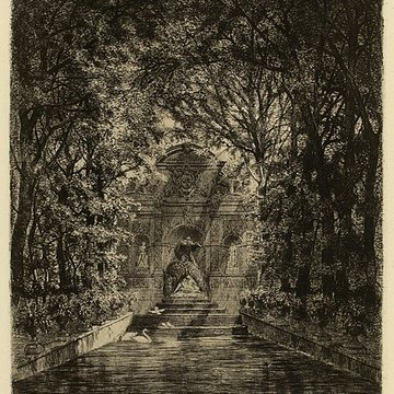Fontaine Médicis à Paris
