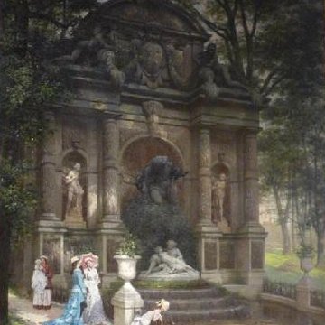 Fontaine Médicis à Paris