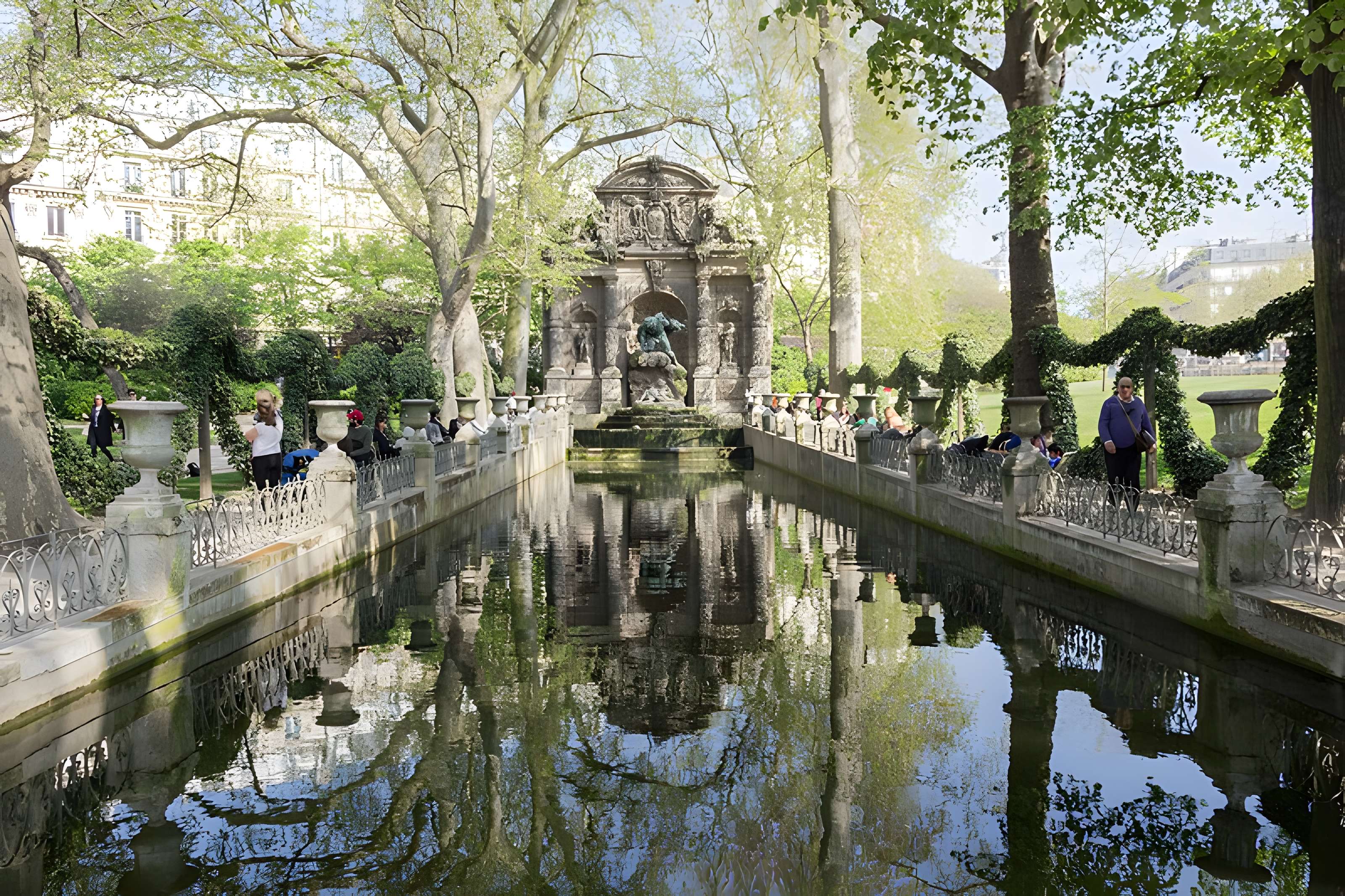 Fontaine Médicis à Paris