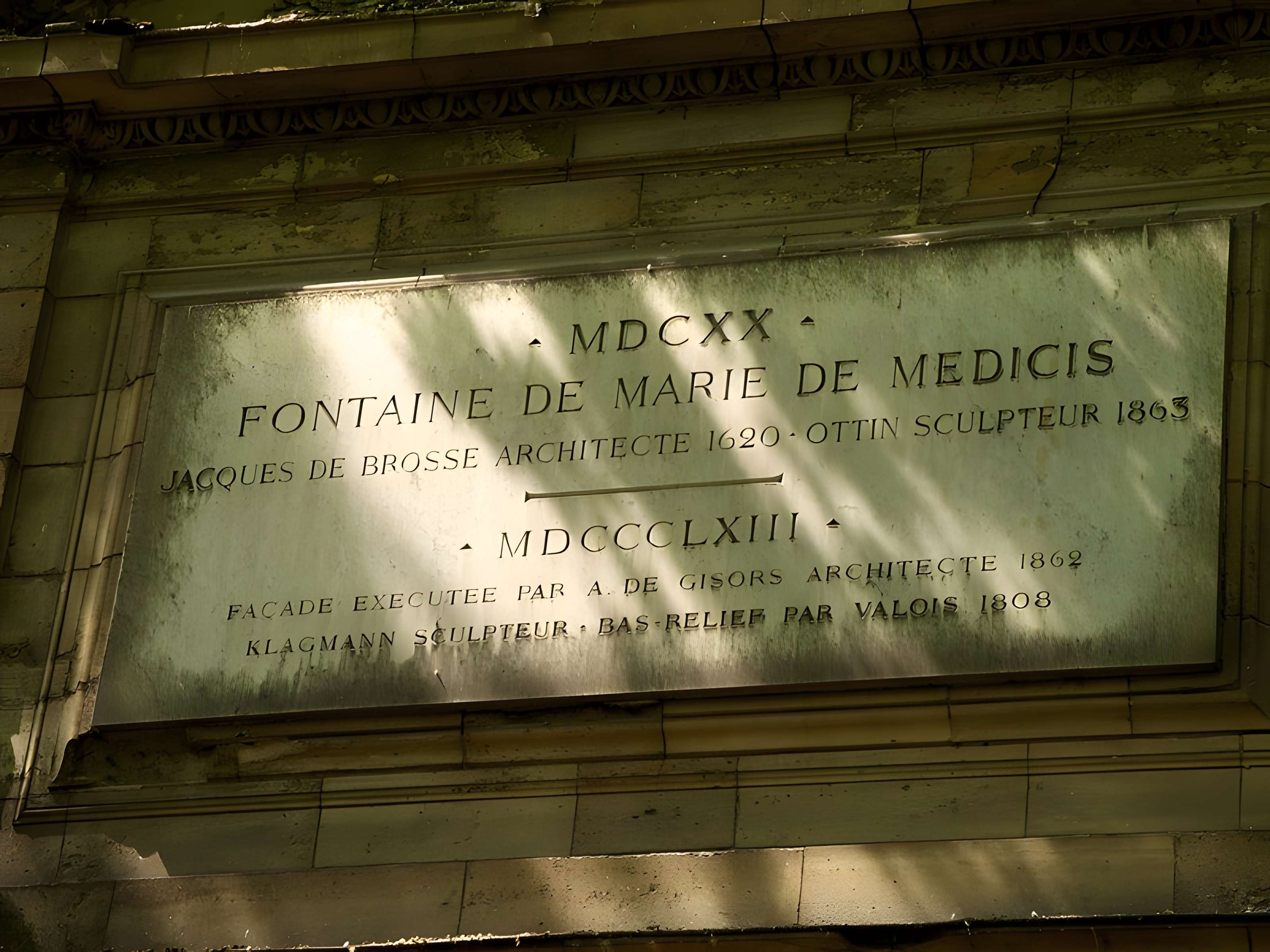 Fontaine Médicis à Paris