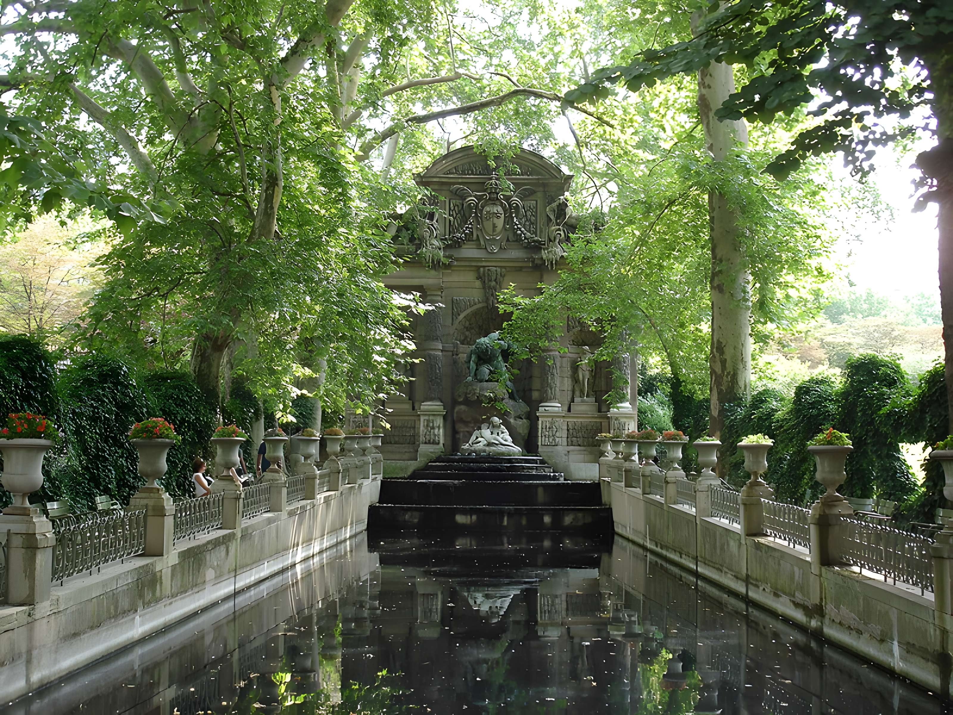 Fontaine Médicis à Paris