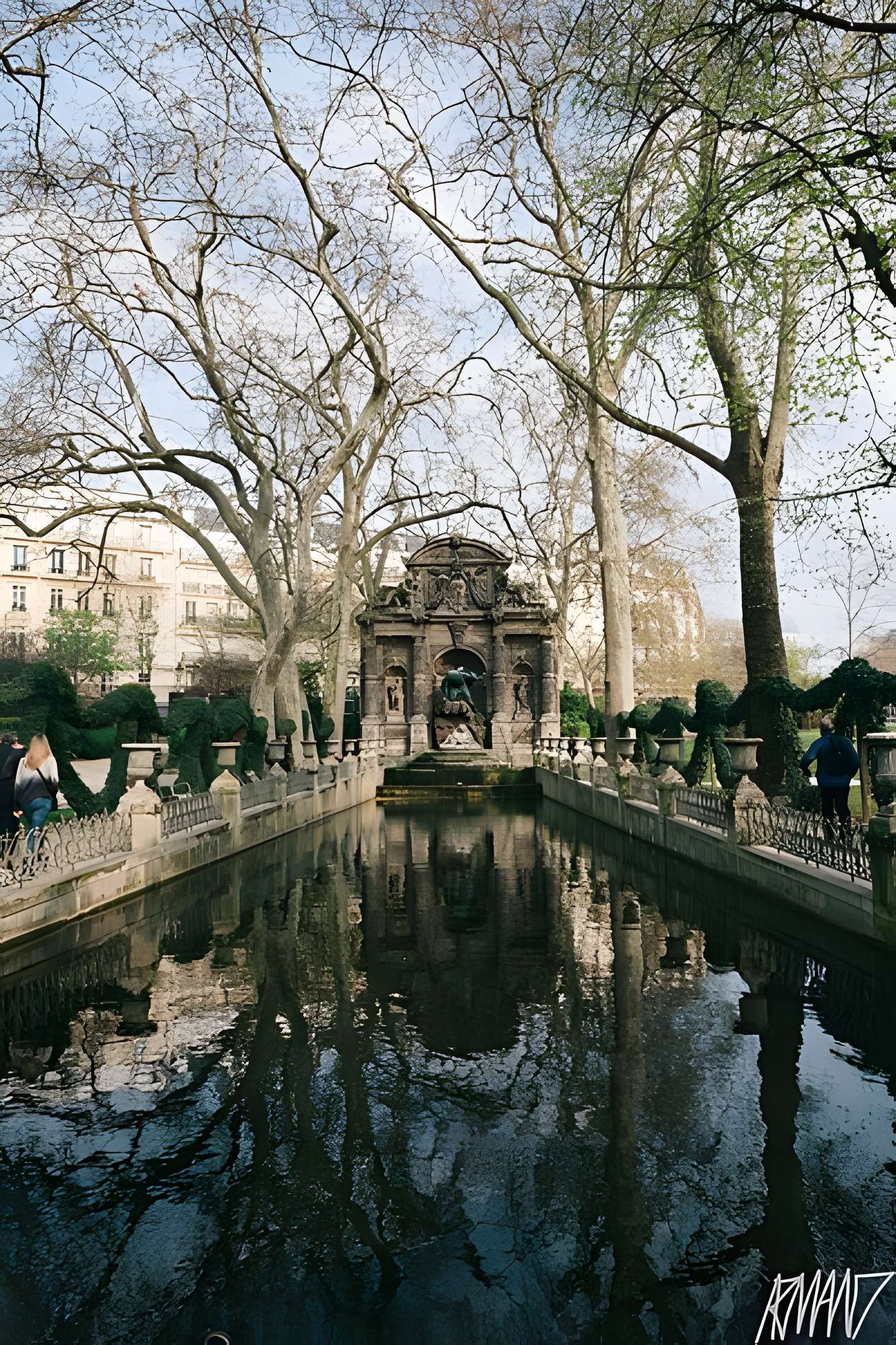 Fontaine Médicis à Paris