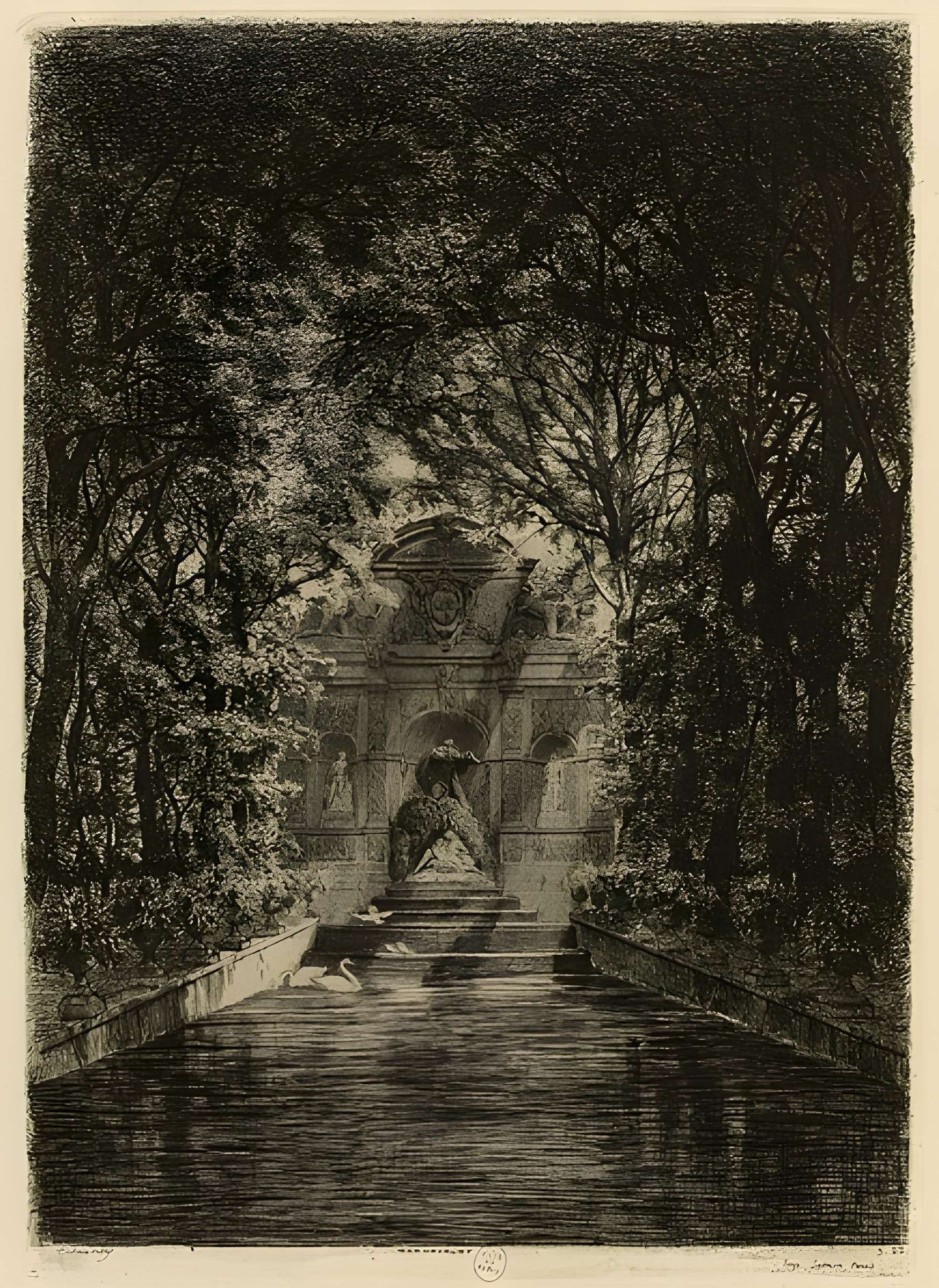 Fontaine Médicis à Paris