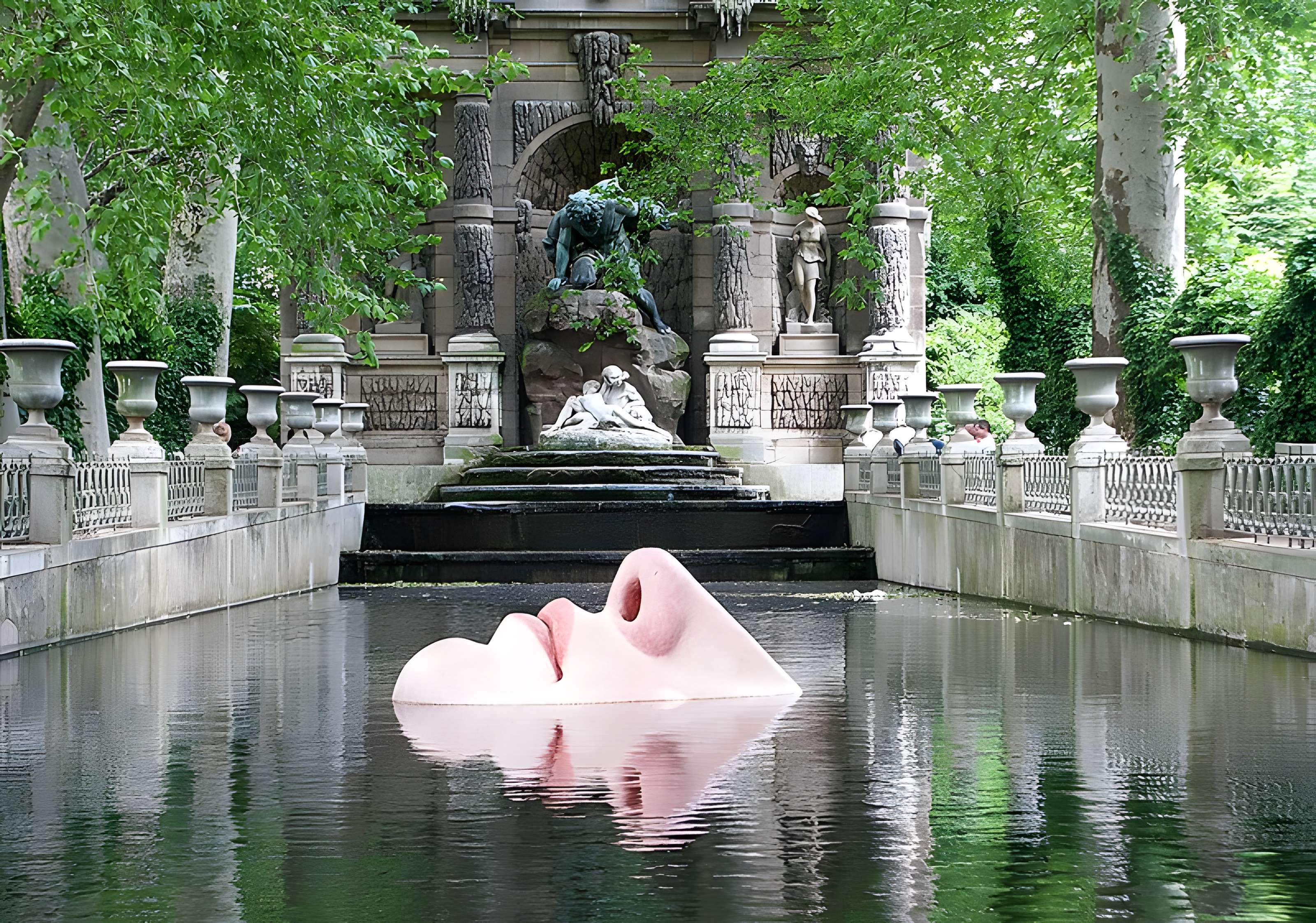 Fontaine Médicis à Paris