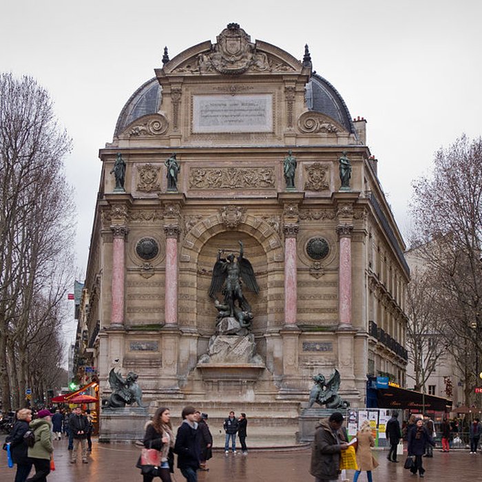 Photo de Fontaine Saint-Michel à Paris