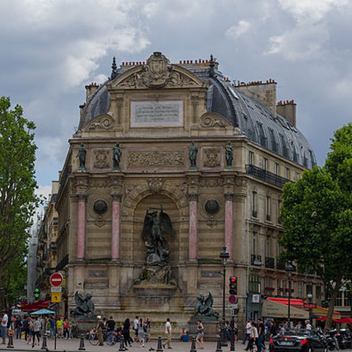 Photo de Fontaine Saint-Michel à Paris
