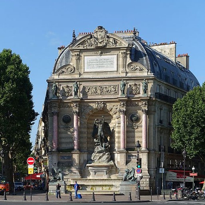 Photo de Fontaine Saint-Michel à Paris