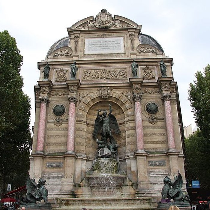 Photo de Fontaine Saint-Michel à Paris