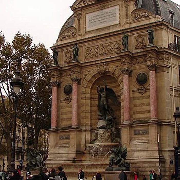 Photo de Fontaine Saint-Michel à Paris