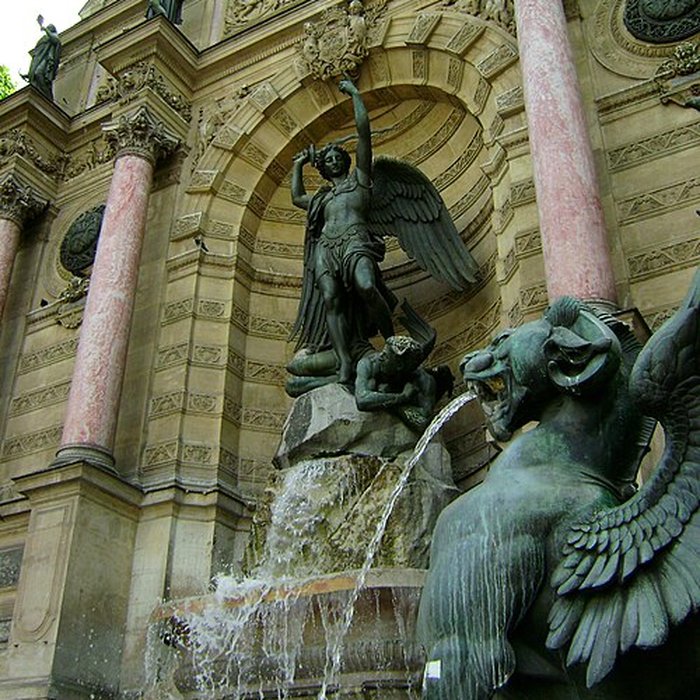 Photo de Fontaine Saint-Michel à Paris