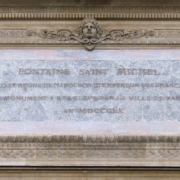Fontaine Saint-Michel à Paris