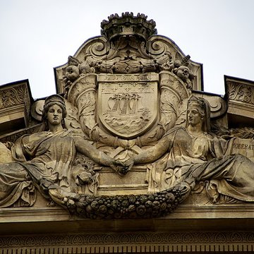 Fontaine Saint-Michel à Paris