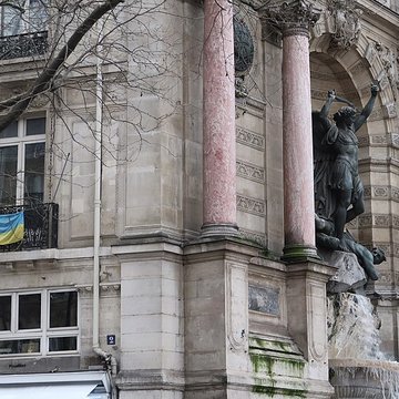 Fontaine Saint-Michel à Paris
