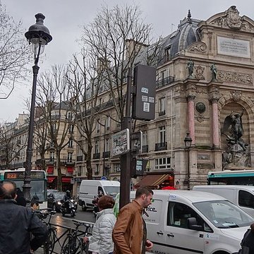 Fontaine Saint-Michel à Paris
