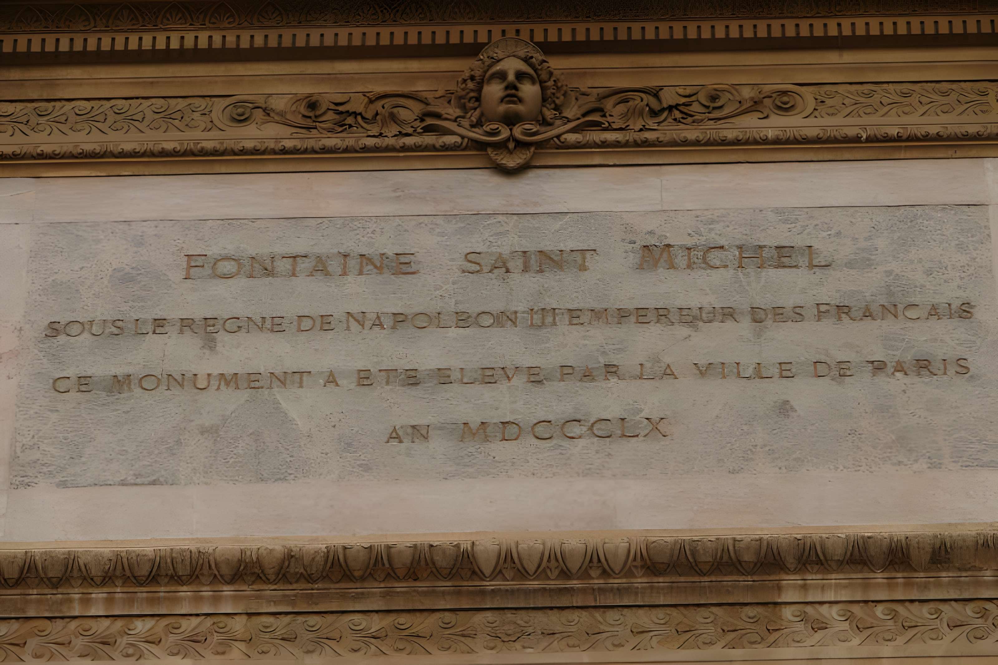 Fontaine Saint-Michel à Paris