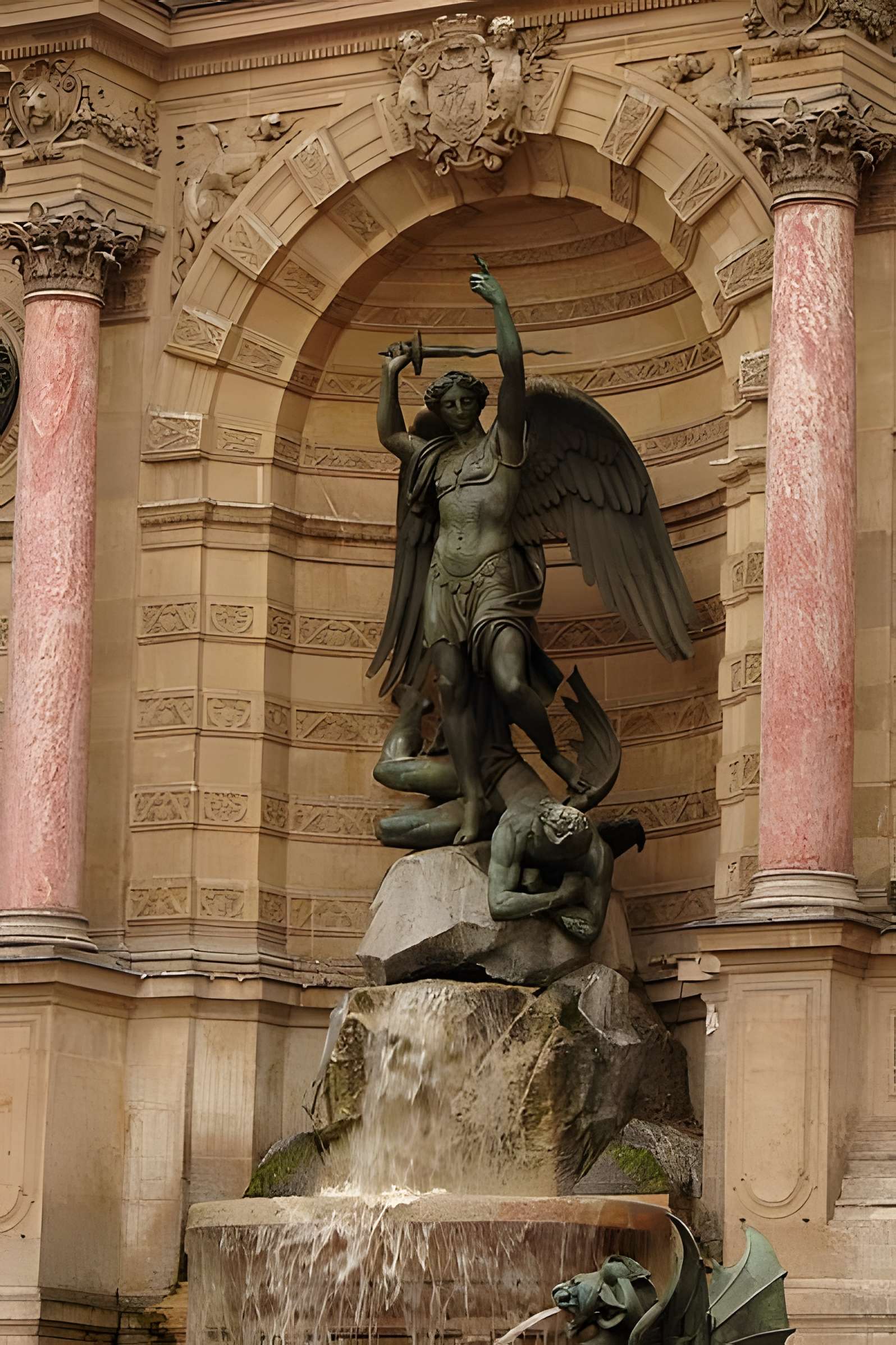 Fontaine Saint-Michel à Paris