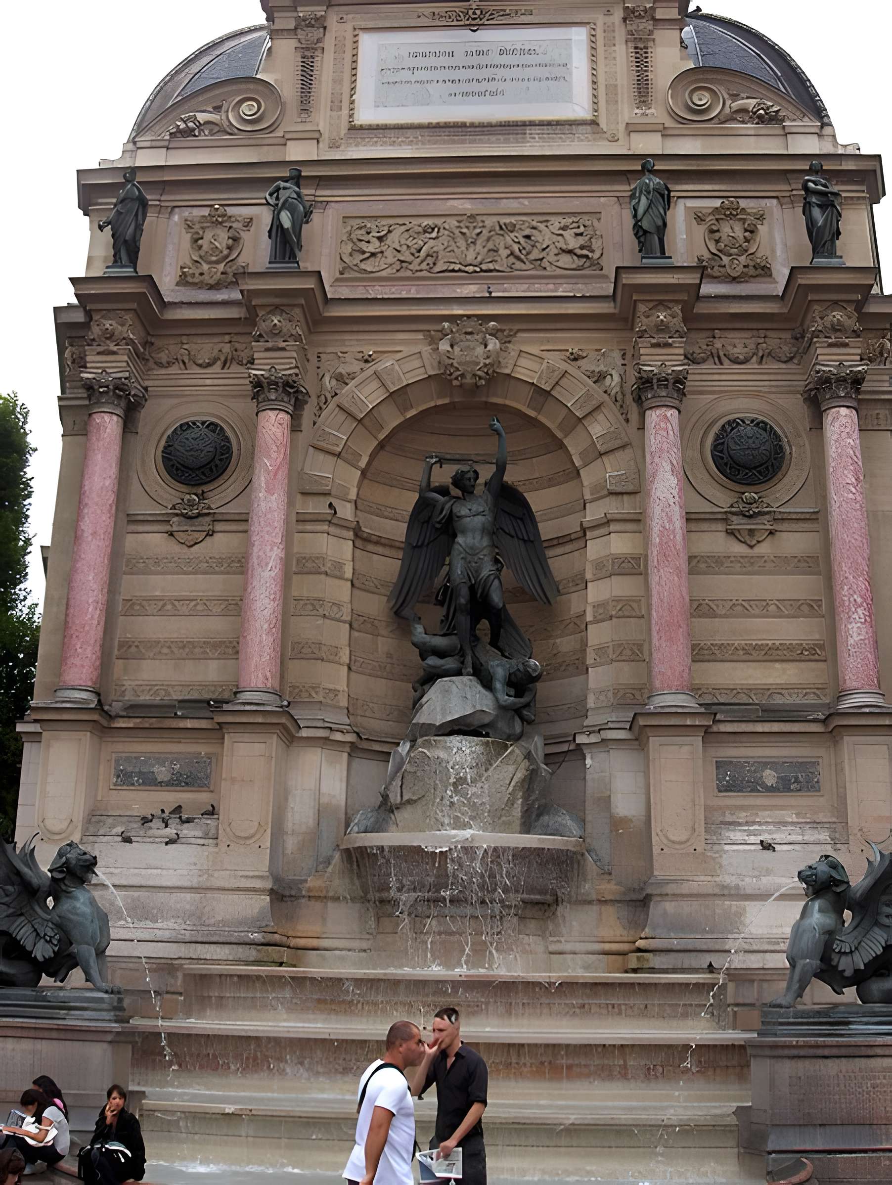 Fontaine Saint-Michel à Paris