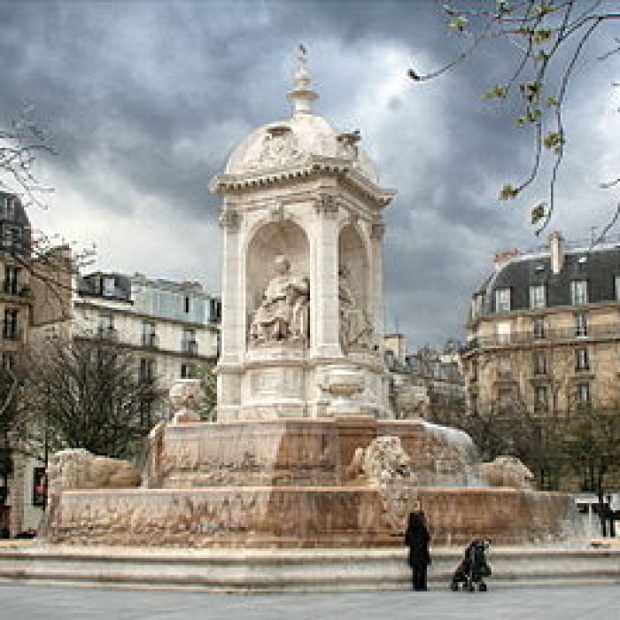 Photo de Fontaine Saint-Sulpice à Paris